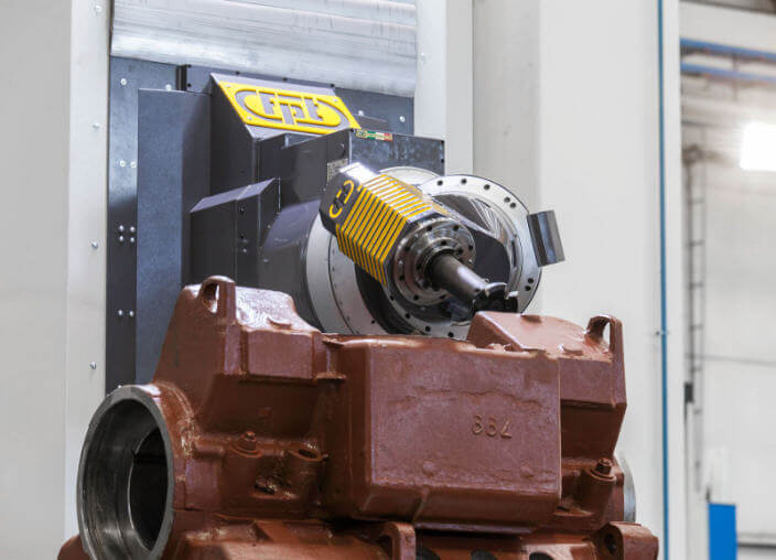 意大利FPT卧式落地式镗铣床Castel系列